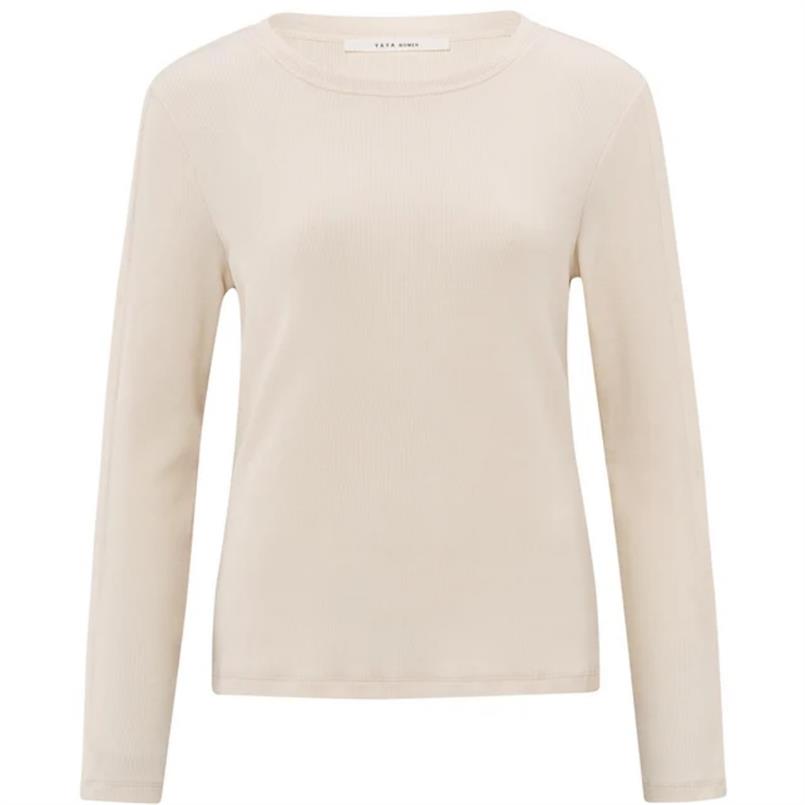 Yaya Off white knit Transparant