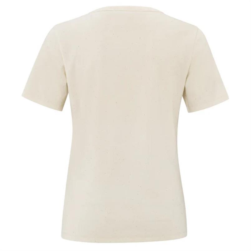 Yaya Off white melange Transparant