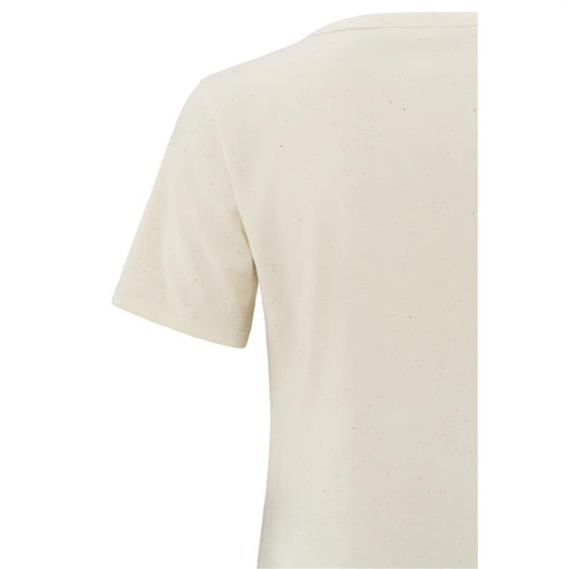 Yaya Off white melange Transparant
