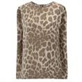 Yaya Printed sleeveless top Bruin dessin