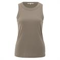 Yaya Rib singlet Taupe