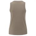 Yaya Rib singlet Taupe