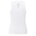 Yaya Rib singlet with print at back Wit