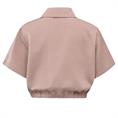 Yaya Satin shortsleeve jacket Oudroze