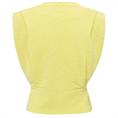 Yaya Shoulder detail sweater Geel