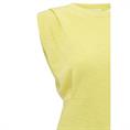 Yaya Shoulder detail sweater Geel