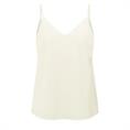 Yaya Singlet with lace Transparant