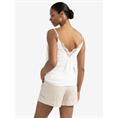 Yaya Singlet with lace Transparant