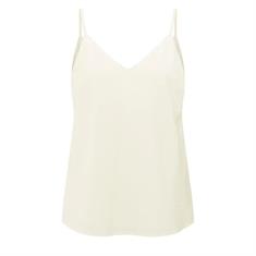 Yaya Singlet with lace Transparant