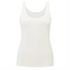 Yaya Singlet with low neckline Transparant