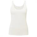 Yaya Singlet with low neckline Transparant