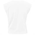 Yaya Sleeveless top with knot Wit