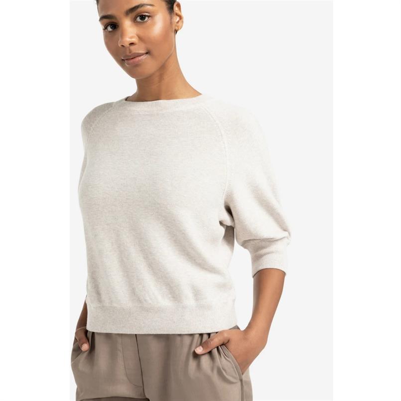 Yaya Sweater with raglan Zand