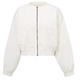 Yaya Woven cropped bomber Wit