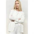 Yaya Woven loose fit blazer Wit