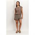 Yaya Woven mini skort Taupe