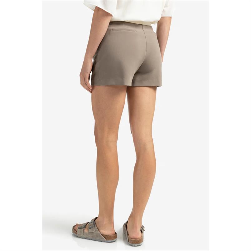 Yaya Woven mini skort Taupe