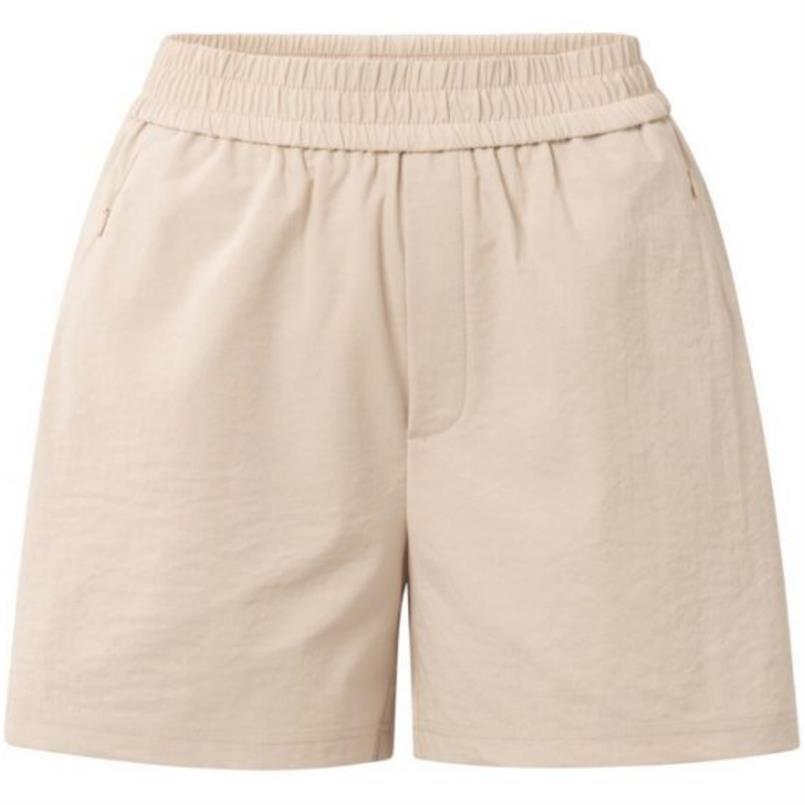 Yaya Woven short with elastic Zand