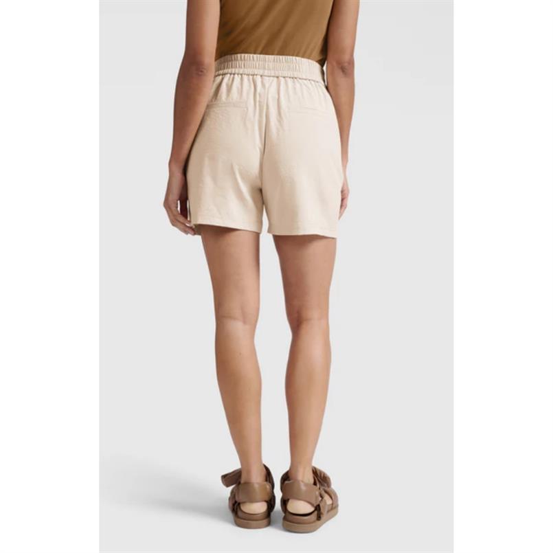 Yaya Woven short with elastic Zand