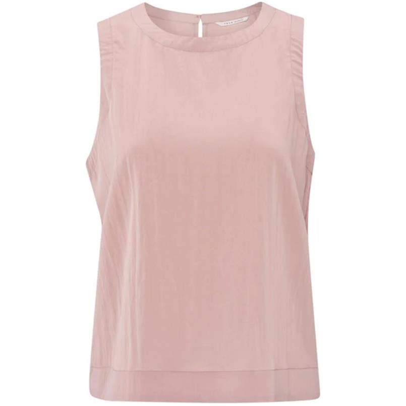 Yaya Woven sleeveless top Oudroze
