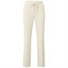 Yaya Woven straight flared trousers Zand