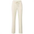 Yaya Woven straight flared trousers Zand