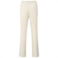 Yaya Woven straight flared trousers Zand
