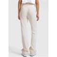 Yaya Woven straight flared trousers Zand