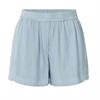 Yaya Woven structured short Lichtblauw