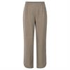 Yaya Woven structured trousers Bruin