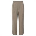 Yaya Woven structured trousers Bruin
