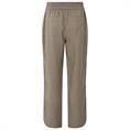 Yaya Woven structured trousers Bruin