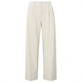 Yaya Woven wide leg trousers Beige