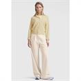 Yaya Woven wide leg trousers Beige