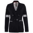 Zip73 Blazer zippers mesh black Zwart