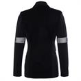 Zip73 Blazer zippers mesh black Zwart