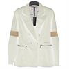 Zip73 Blazer zippers mesh off-white Transparant