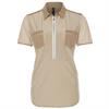 Zip73 Dress zipper mesh gold Goud