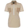 Zip73 Dress zipper mesh gold Goud