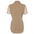 Zip73 Dress zipper mesh gold Goud