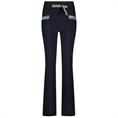 Zip73 Flair buckle navy denim detail Donkerblauw