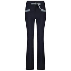 Zip73 Flair buckle navy denim detail Donkerblauw