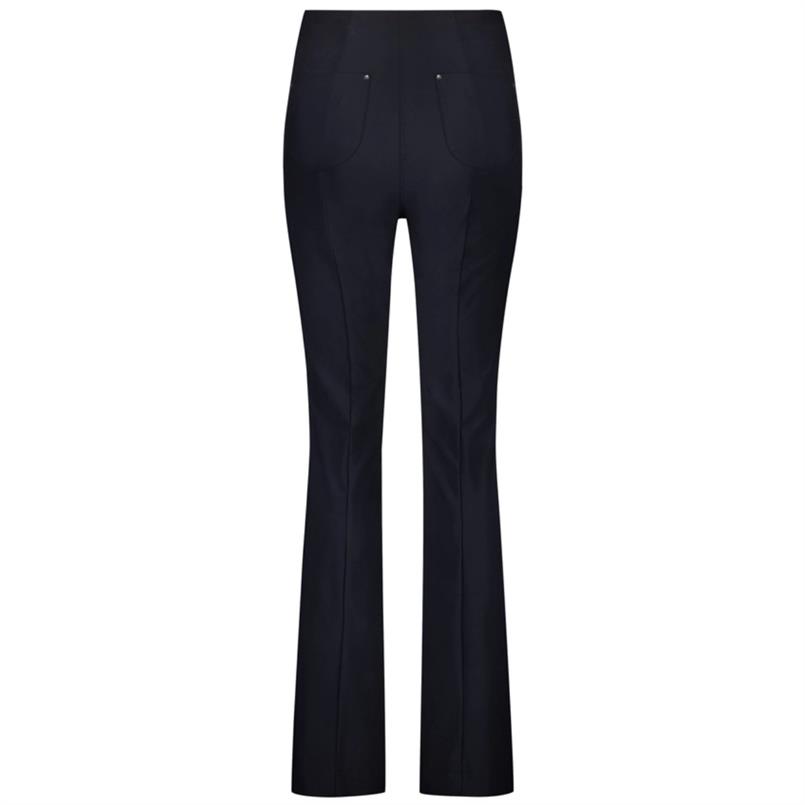 Zip73 Flair buckle navy denim detail Donkerblauw