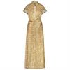 Zip73 Longdress leopard caramel Camel