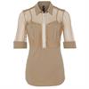 Zip73 Polo mesh caramel Camel