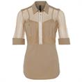 Zip73 Polo mesh caramel Camel