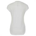 Zip73 Top v stripe off-white/gold Transparant
